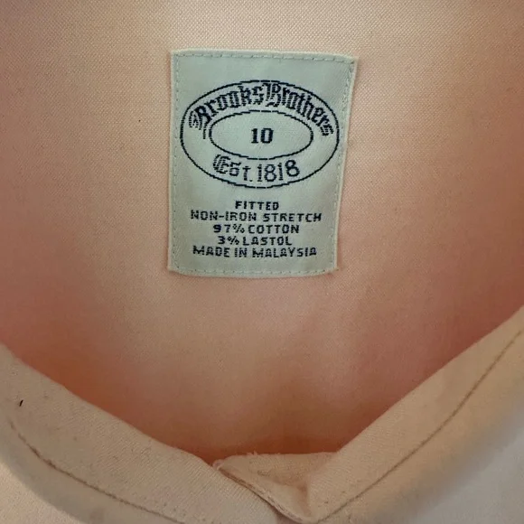 Brooks Brothers Fitted No Iron Blouse - Picture 4 of 4